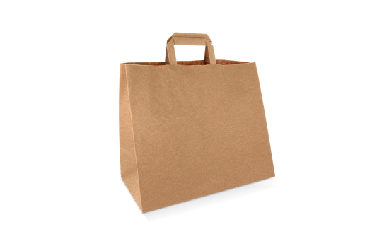 Paper bags Kraft 90 gr. 32+17x29cm Custom