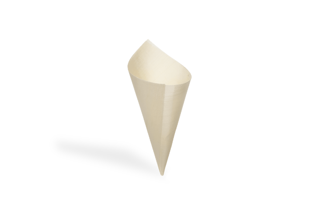 Wooden cone bag 225mm extra large 100%FSC® BIO