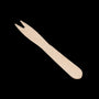 Wooden snack fork 85mm BIO