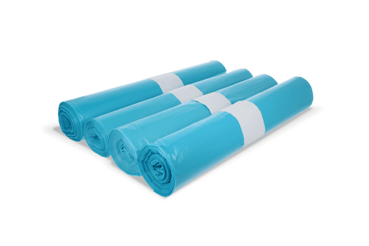 Waste bags 120 liters 80x110cm 10 rolls with 20 bags (blue)