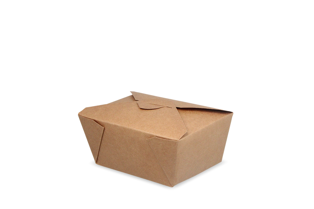 Oriental Meal box 750ml Kraft