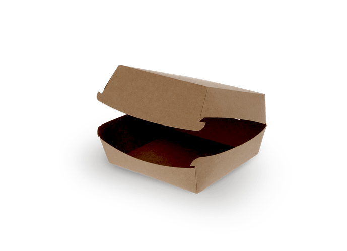 Hamburger box Medium FSC®Mix kraft BIO