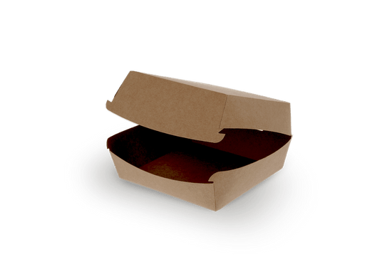 Hamburger box Medium kraft BIO