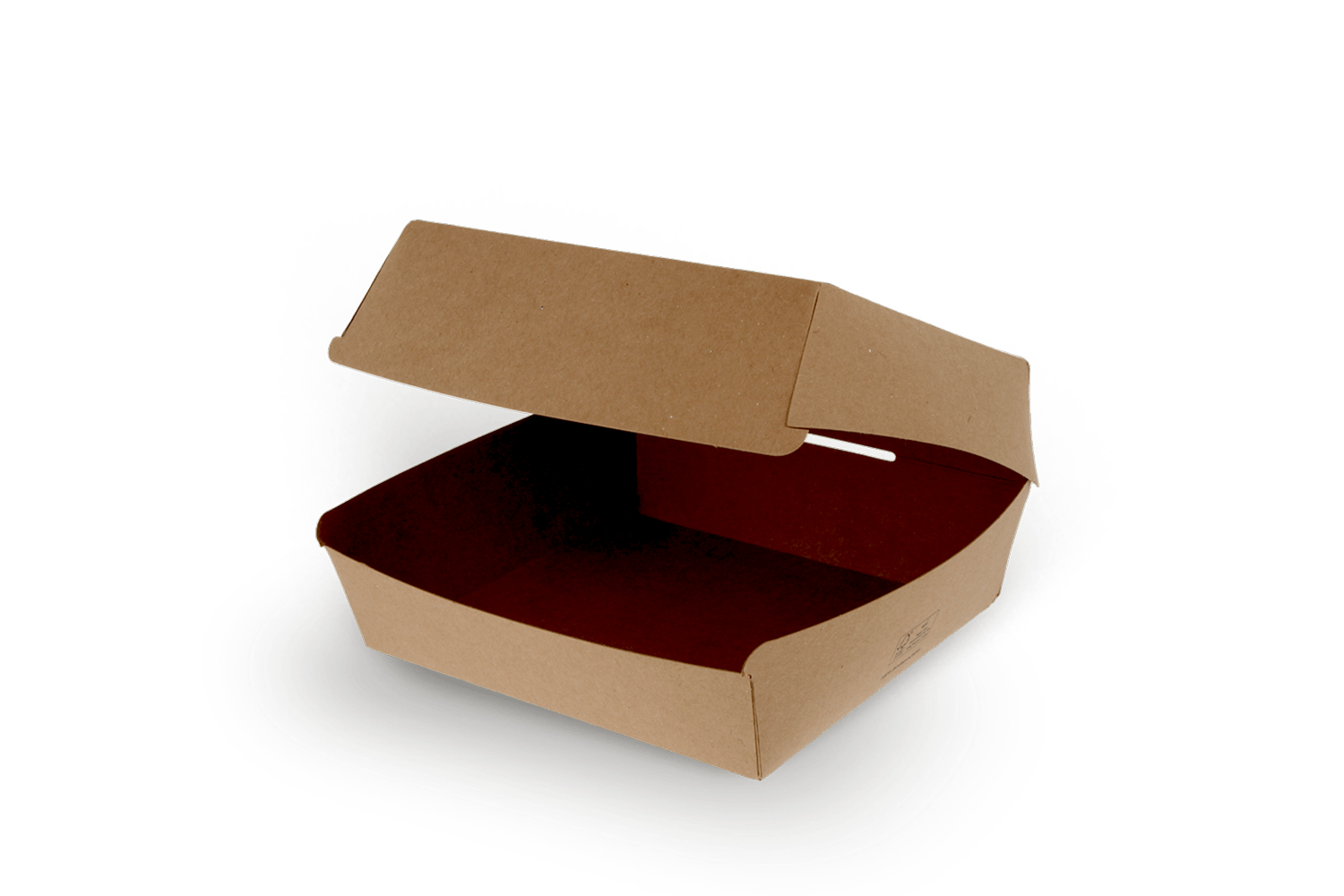 Menu box / Hamburger box Extra Large FSC®Mix kraft BIO
