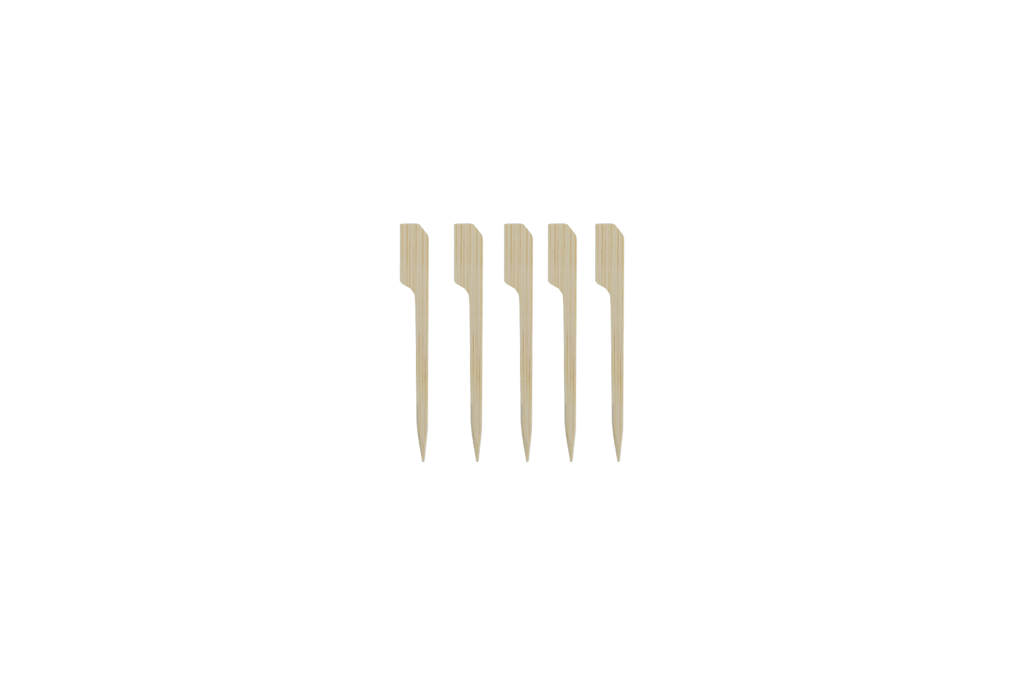 BIO Bamboo pin skewer 7cm