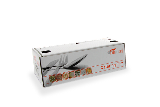 Cling film roll in dispenser cutter box 30cm x 300m