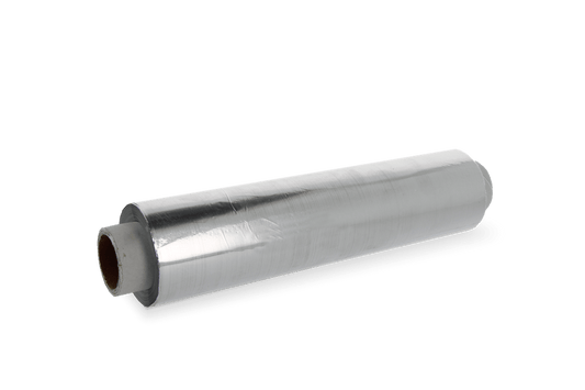 Aluminiumfolie rol in dispenser cutterbox 30cm x 250m