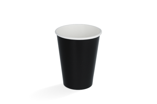 Milkshakebeker klein 360ml Ø90mm 12oz zwart FSC®Mix karton