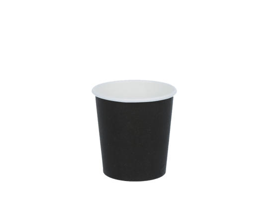 Coffee cup 120cc 4oz Ø63mm cardboard black FSC®Mix
