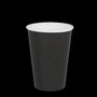 Coffee cup  180cc 7.5oz Ø70mm cardboard black FSC® certified