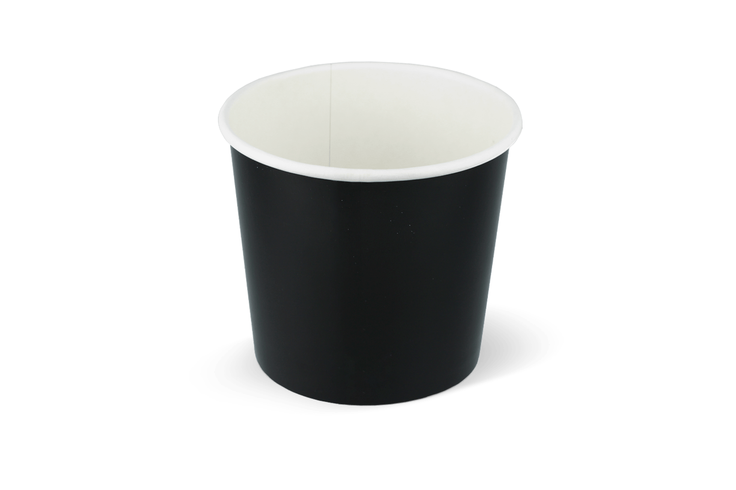 Ice cream cup 360ml Ø90mm 12oz cardboard black FSC®Mix
