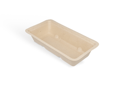 Croquette tray A5 PFAS-free sugarcane BIO