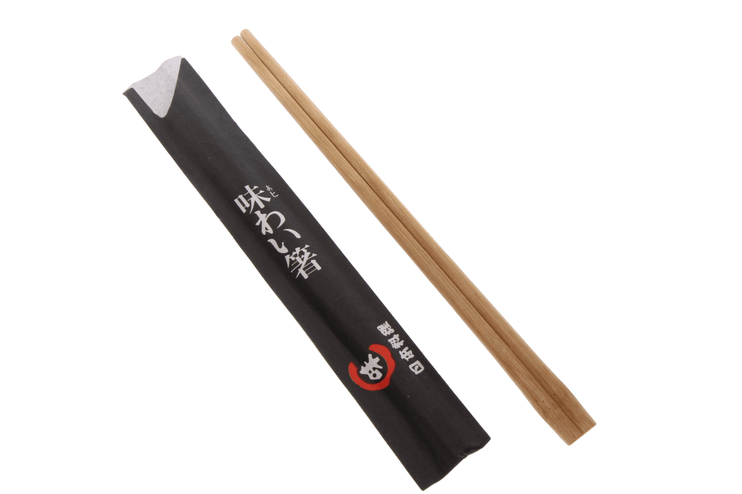 Bamboo chopsticks 19.5cm in case BIO