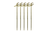Bamboe prikker met knoop 15cm BIO