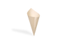 Wooden cone bag 130mm medium BIO