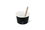 takeaware.nl IJsbekers IJsbeker 120ml Ø78mm 4oz karton zwart