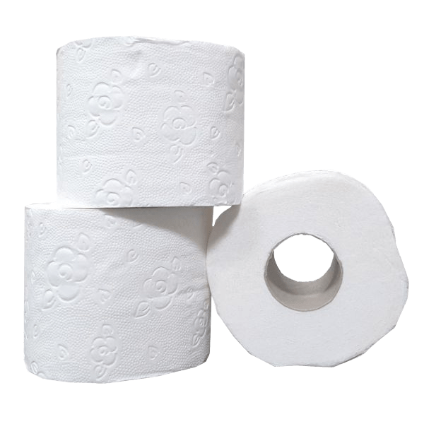 Traditioneel Toiletpapier 100% cellulose 250 vels 3 laags