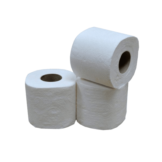 Toiletpapier 2 laags 400 vel 10x4 rol 100% cellulose T1