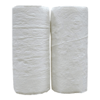takeaware.nl Handdoek- en poetspapier Keukenrollen wit 2 laags 45 vel 100% cellulose