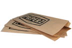 takeaware.nl Papieren zakken Snackzakken nr 23 (1.5 ons) Kraft 50gr BIO - PIEPERZ custom