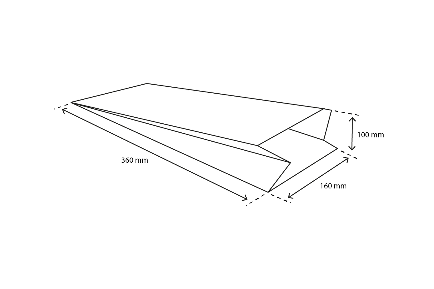 takeaware.nl Papieren zakken Snackzakken nr 29 (3 pond) Wit 45gr | 10kg