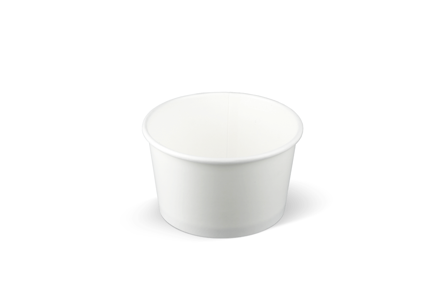 Ice cream cup 240ml Ø92mm 8oz cardboard white