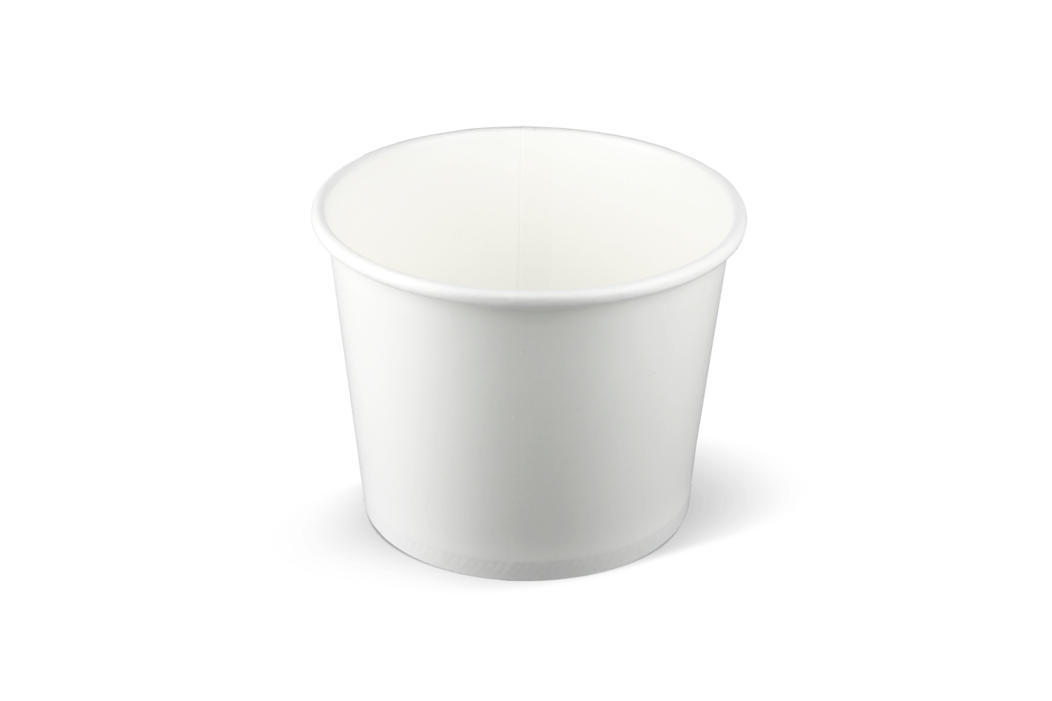 Ice cream cup 360ml Ø106mm 12oz cardboard white