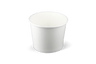 Ice cream cup 360ml Ø106mm 12oz cardboard white
