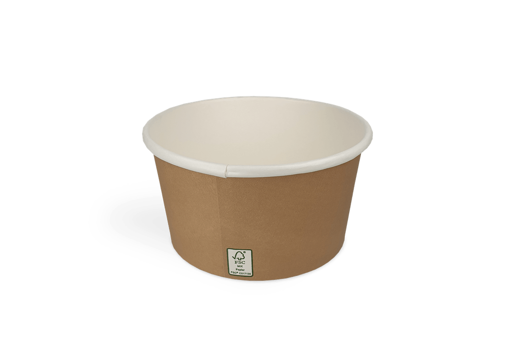 takeaware.nl Soepbekers Soepbekers 360ml Ø110mm 12oz karton kraft