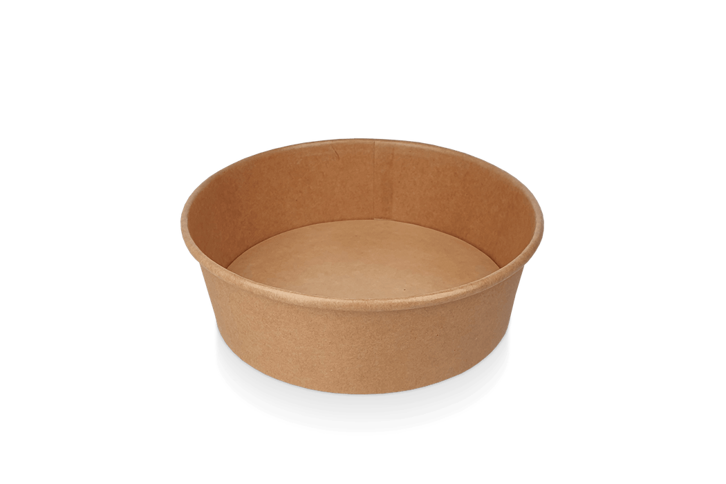 takeaware.nl Saladebakken en bowls Salade Poke Bowl 500ml 20oz Ø148mm kraft