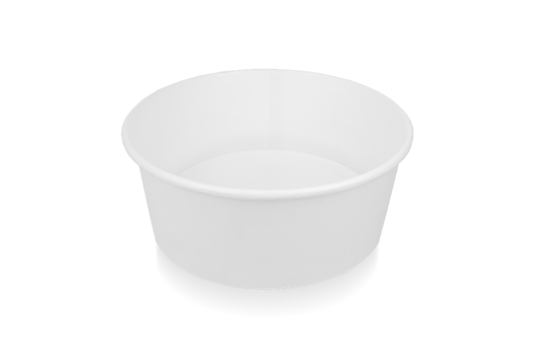 takeaware.nl Saladebakken en bowls Salade Poke Bowl 750ml 26oz Ø148mm wit