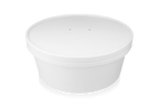 takeaware.nl Saladebakken en bowls Deksel Salade Poke Bowl 900-1100-1300ml Ø184mm wit BIO