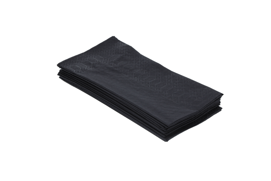 napkin-2-ply-1-8-fold-40x40cm-paper-black