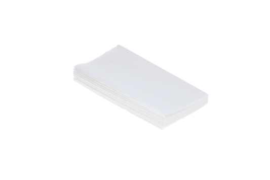 Servet 2 laags 1/8 vouw 33x33cm papier wit BIO