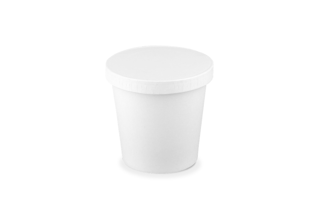 takeaware.nl Saus- en amusebakjes Deksel Saus Cup Ø62mm Karton Wit