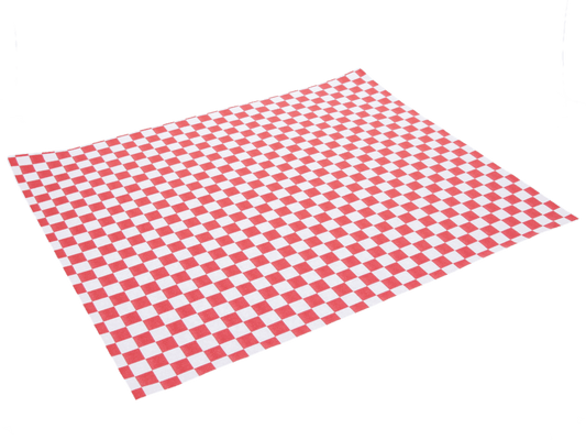 Greaseproof paper 31x38cm burger sheets rhombus BIO