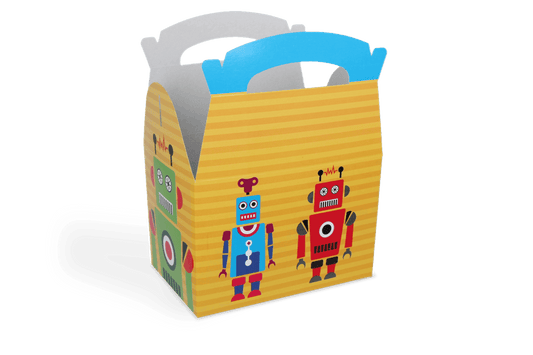 Kids Menu boxes Robot