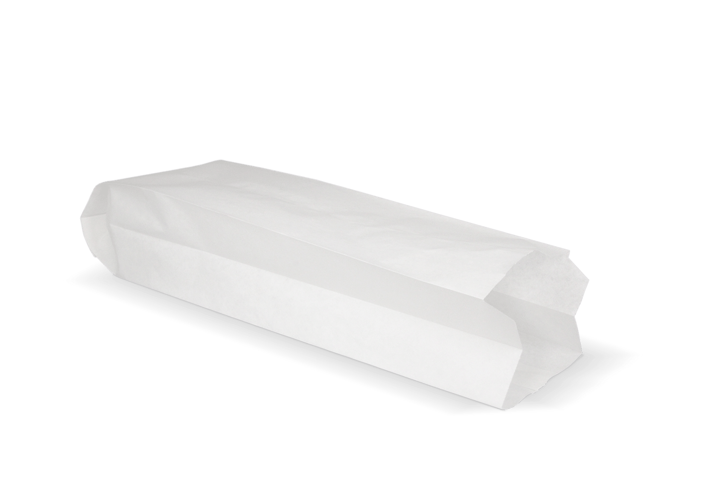 takeaware.nl Papieren zakken Snackzakken nr 10 (frikandel) Wit 45gr | 10kg