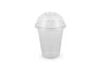 takeaware.nl Smoothiebekers Deksel bol met gat Ø95mm rPET