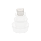 takeaware.nl Saus- en amusebakjes Covercup met vaste deksel 10cc - Sambalpotje