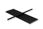 takeaware.nl Rietjes Papieren rietjes zwart 240x8mm BIO