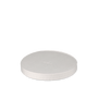 Lid ice cream & milkshake cup flat with cross Ø90mm cardboard White