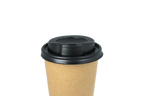 takeaware.nl Koffiebenodigdheden Koffiebeker deksels zwart Ø80mm
