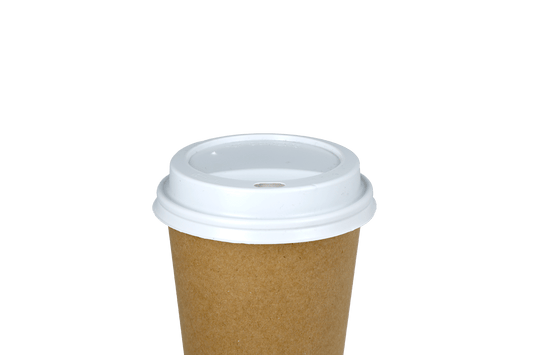 Coffee cup lids white Ø80mm