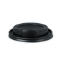 Coffee cup lids black Ø90mm