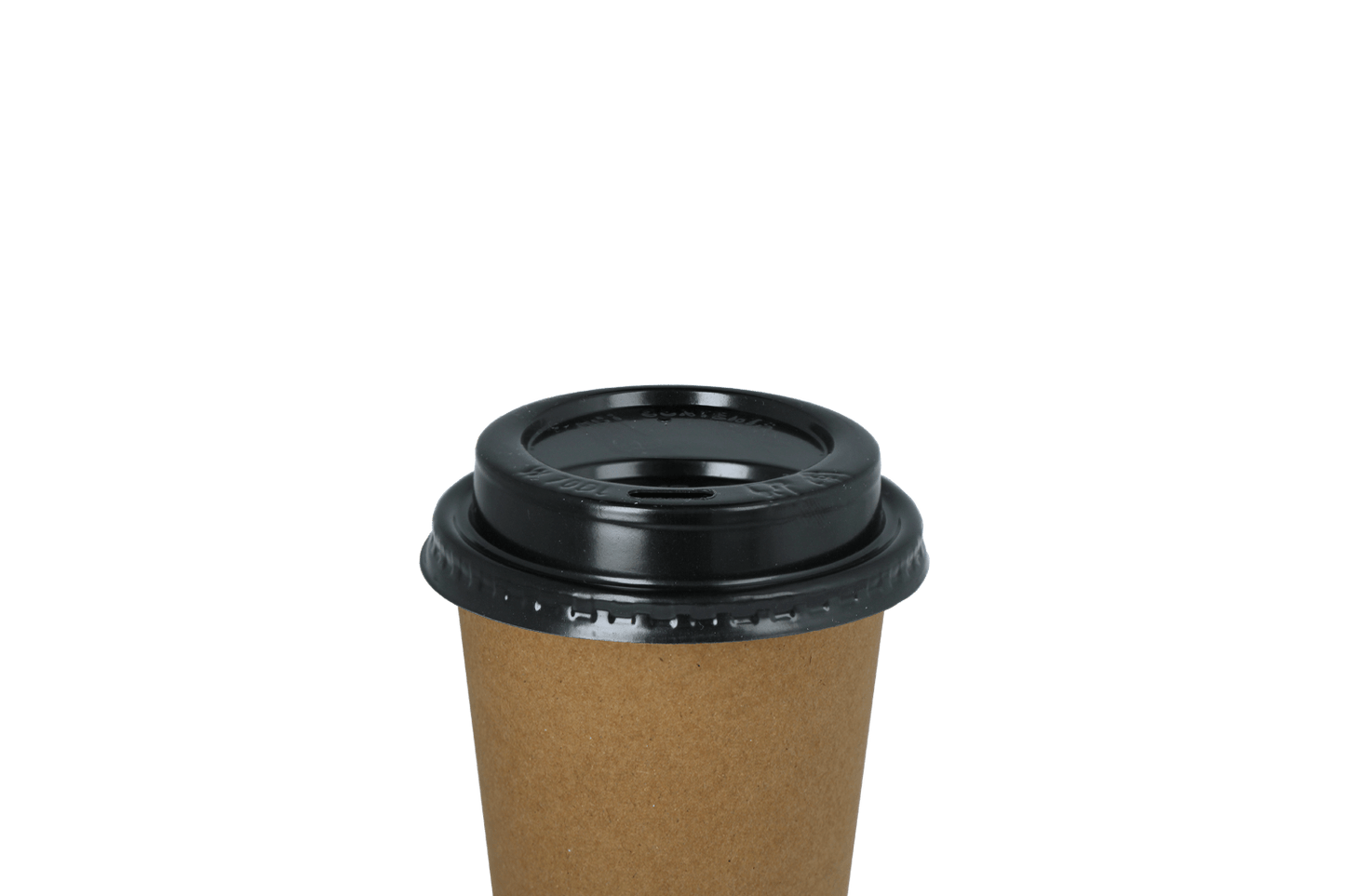 Koffiebeker deksels zwart Ø70mm
