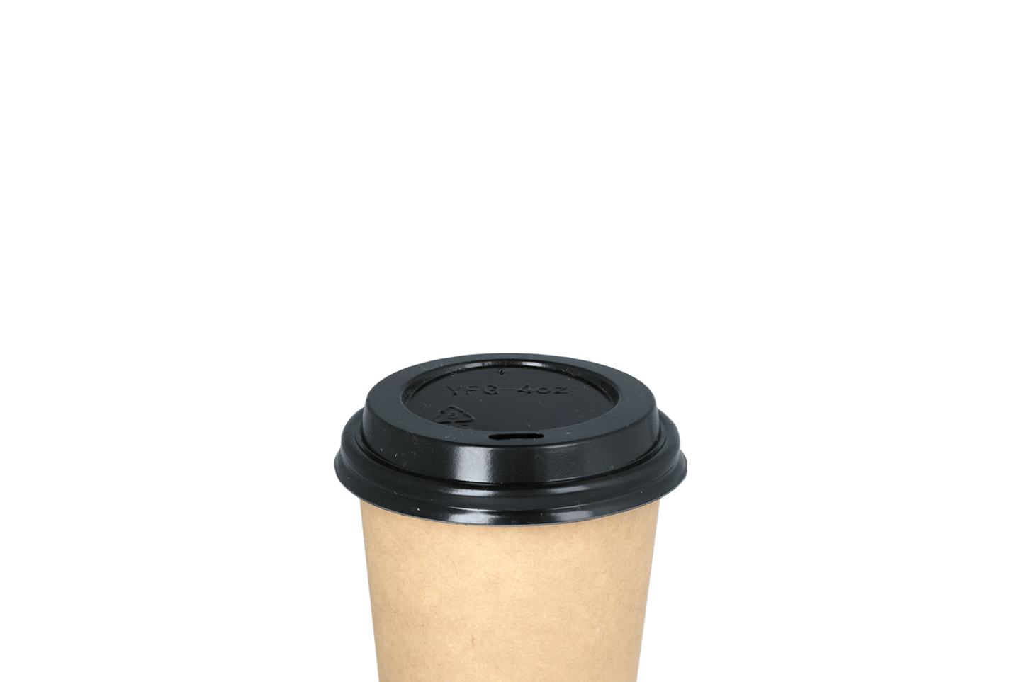 Koffiebeker deksels zwart Ø63mm