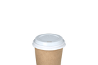 takeaware.nl Koffiebenodigdheden Koffiebeker deksels wit Ø63mm