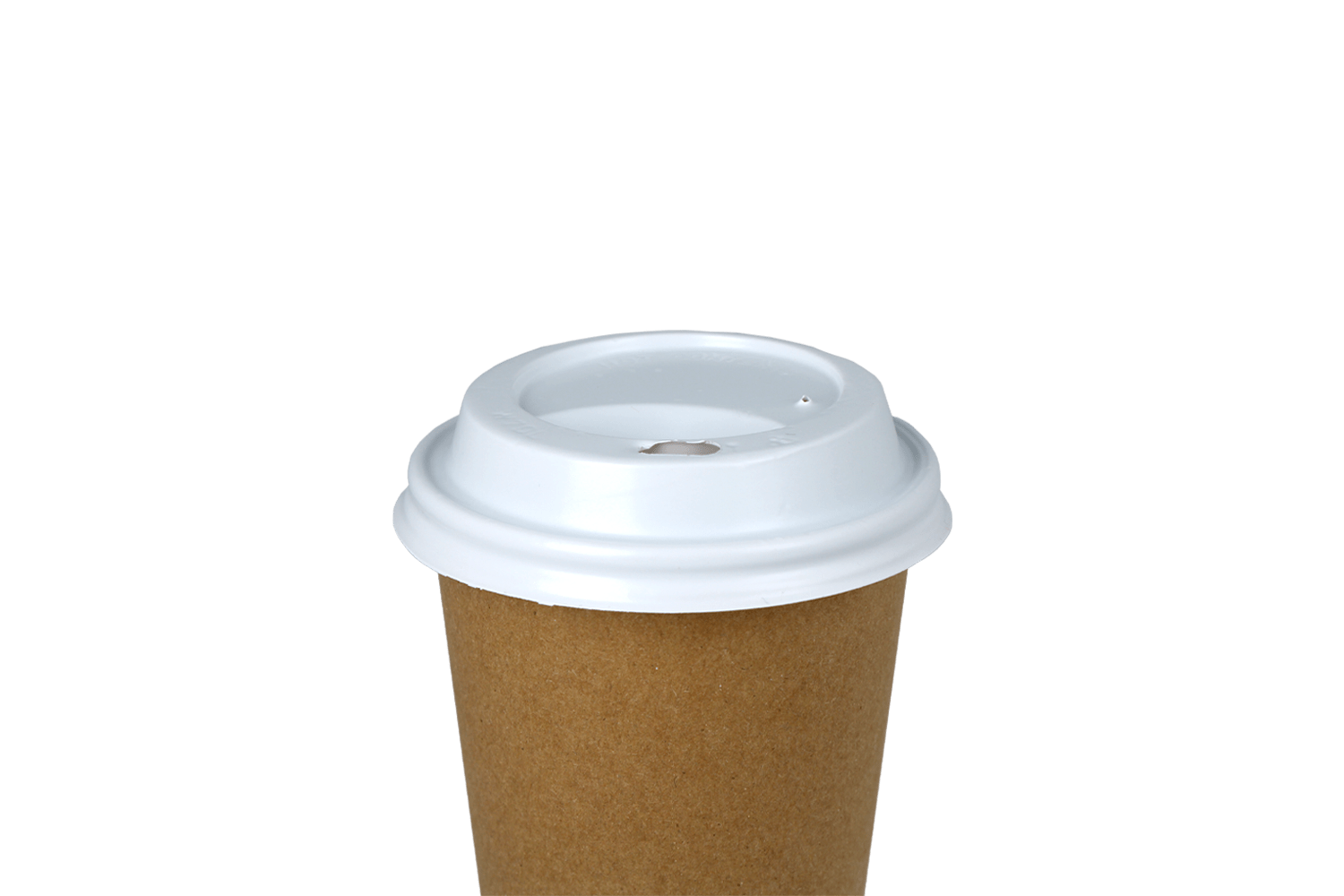 Koffiebeker deksels wit Ø73mm