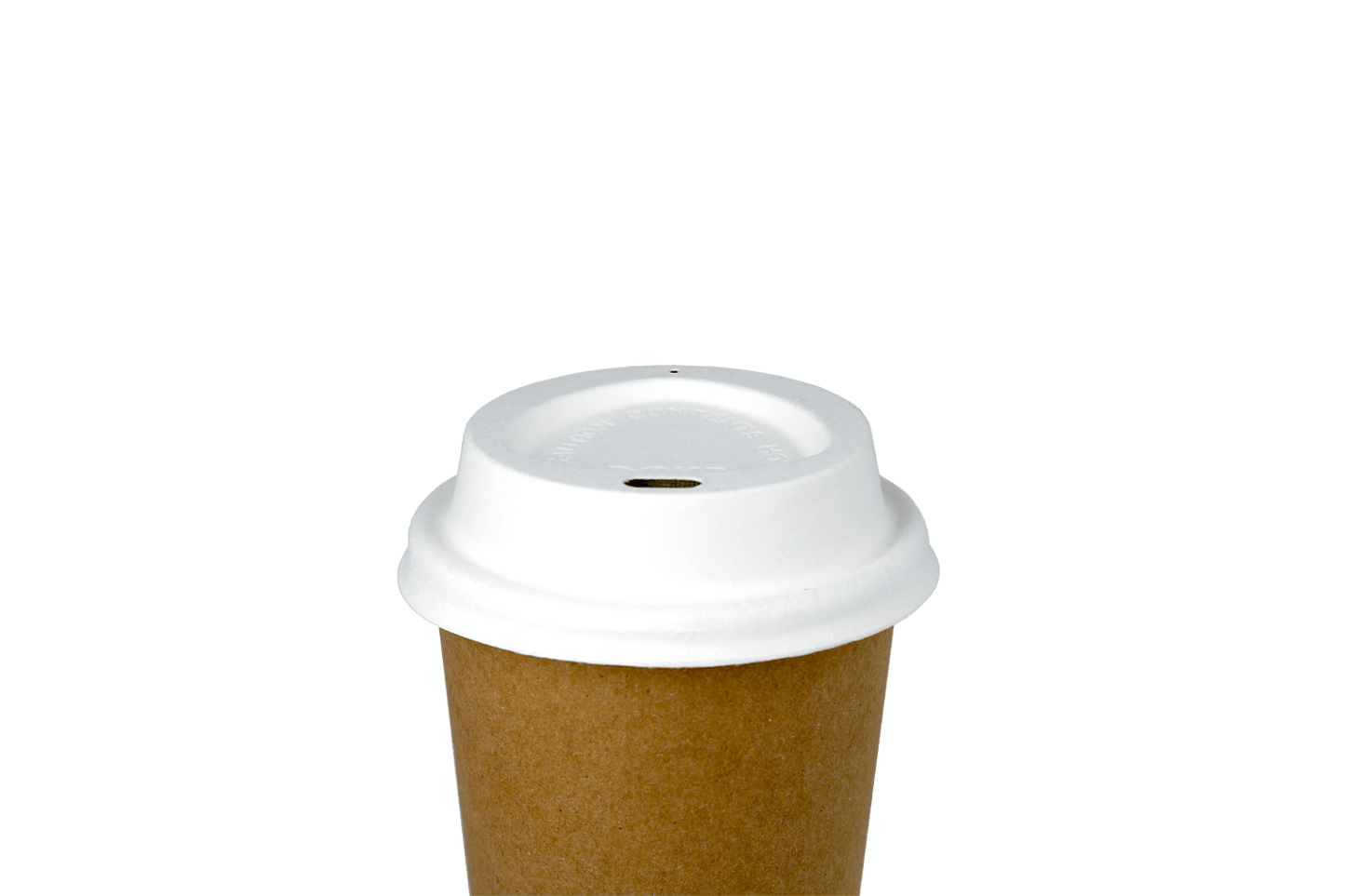 Koffiebeker deksels Ø73mm suikerriet BIO